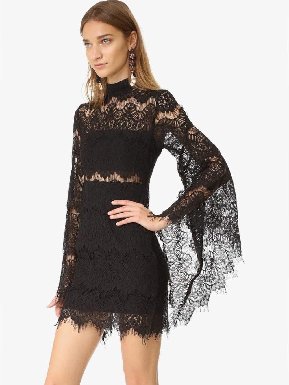 Royalty in Lace: Minkpink Drama Queen Dress